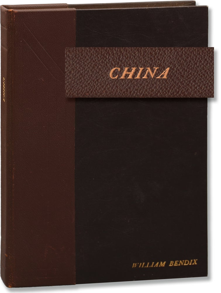 [Book #152952] China. Alan Ladd Loretta Young, William Bendix, John Farrow, John Stuart Dudley, Frank Butler, starring, director, play, screenwriter.