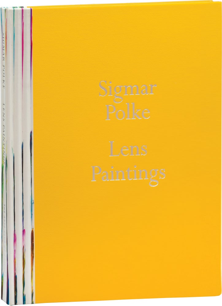 Book #152973] Sigmar Polke: Lens Paintings (First Edition). Sigmar Polke, Chrissie Iles