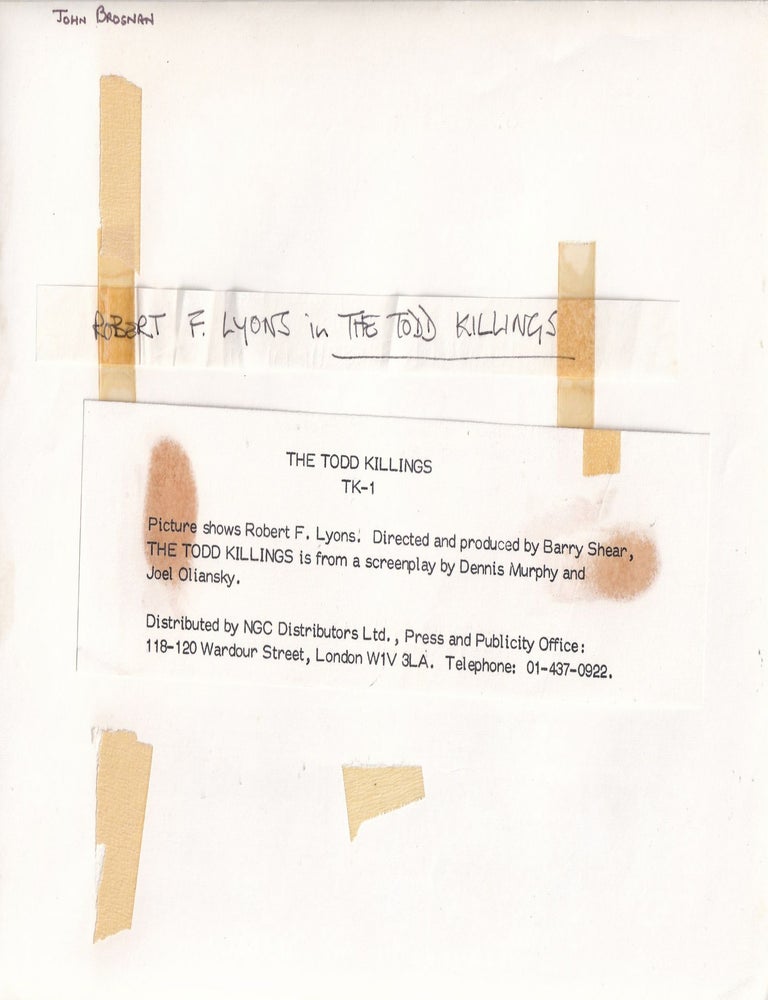 The Todd Killings