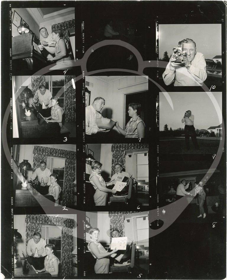 Archive of over 120 family photographs and personal ephemera belonging to William Bendix