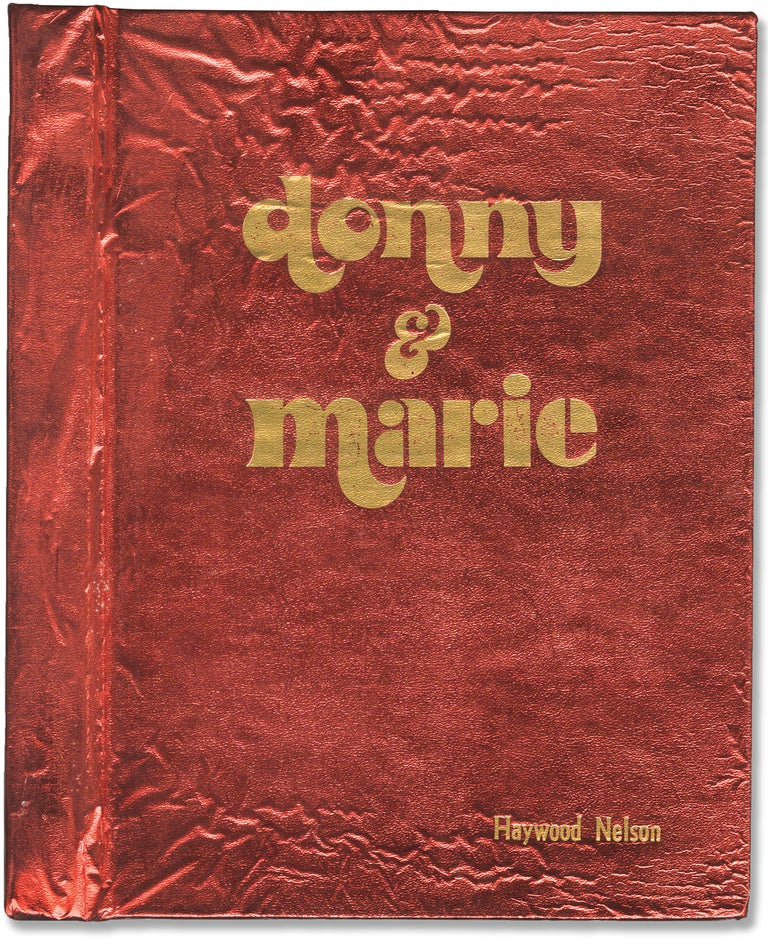 Book #153126] Donny and Marie: Season 7 Episode 2 (Original screenplay for the 1976 television...
