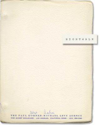 Book #153155] Nightwalk (Original screenplay for an unproduced film). Donald L. Gold, screenwriter