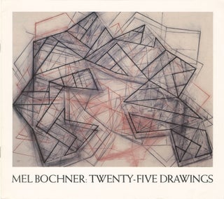 Book #153258] Mel Bochner: Twenty-Five Drawings 1973-1980 (First Edition). Mel Bochner