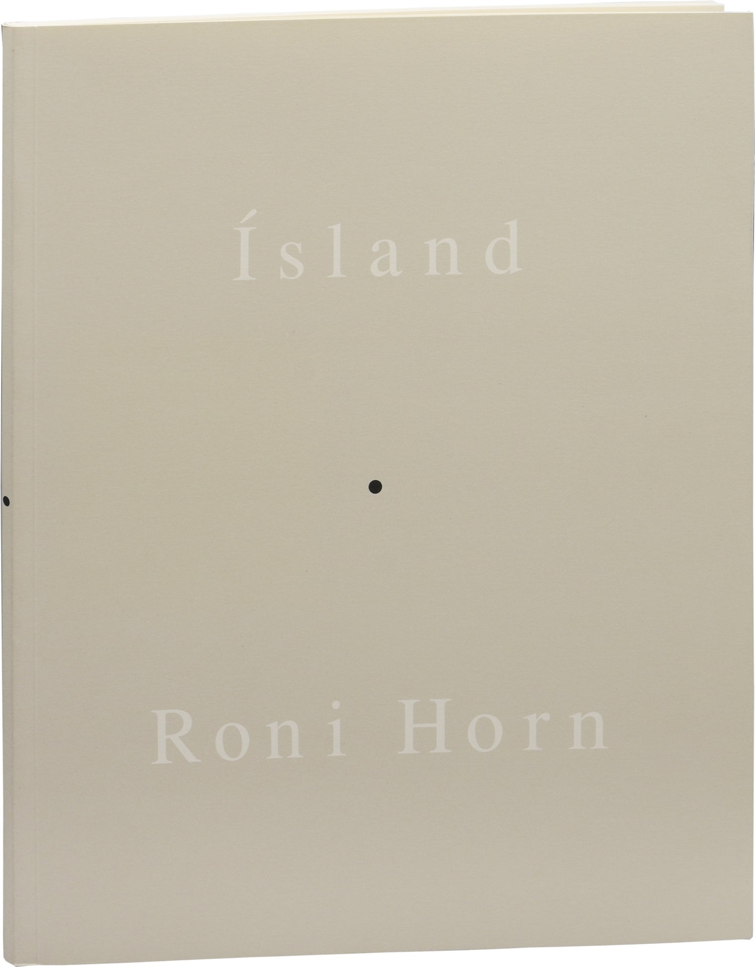 Roni Horn: Inner Geography Island | Roni Horn | First Edition