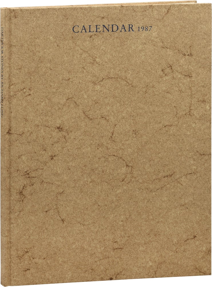 Book #153464] Richard Long: Dartmoor Stones: A Calendar for 1987 (First Edition). Richard Long