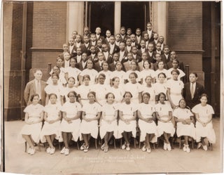 Book #153593] Original photograph of the 1934 graduating class of Carver Vocational-Technical...