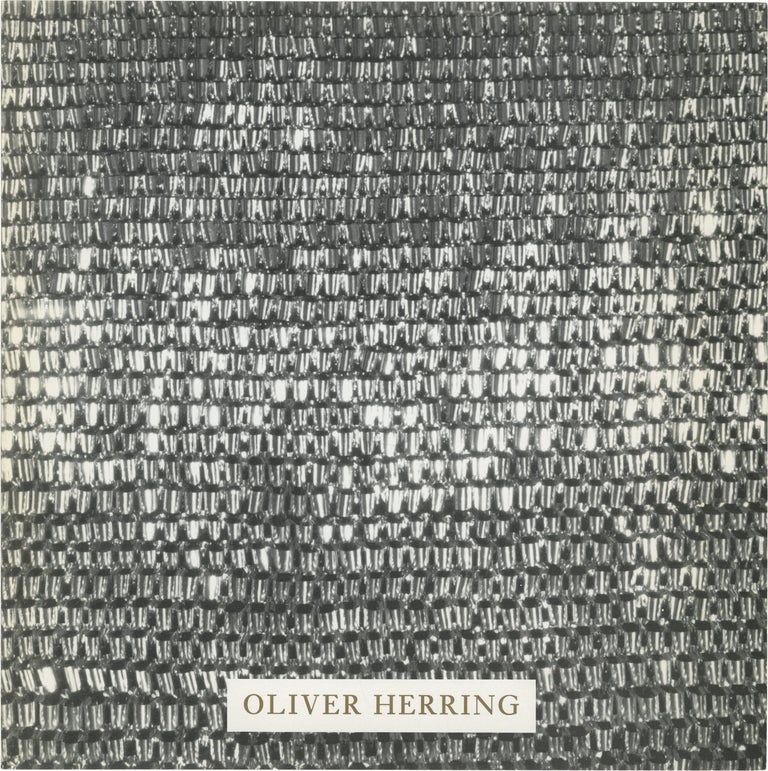 Book #153641] Oliver Herring: A Flower for Ethyl Eichelberger / Bedding (First Edition). Oliver...