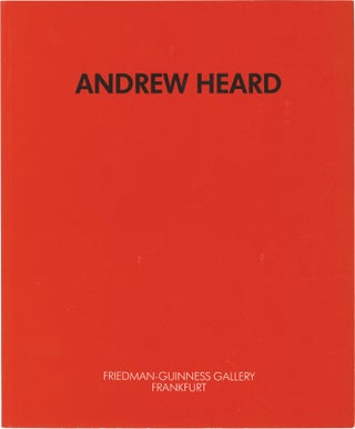 Book #153647] Andrew Heard (First Edition). Andrew Heard, Adrian Donnatt, text
