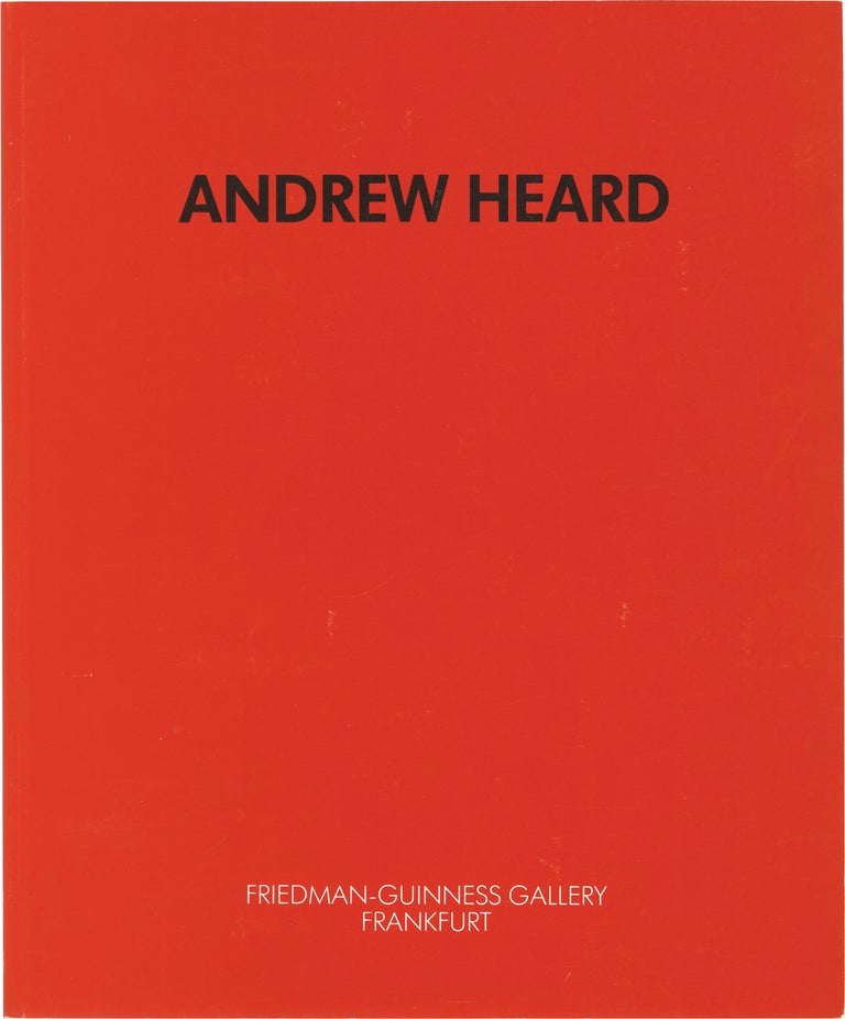 [Book #153647] Andrew Heard. Andrew Heard, Adrian Donnatt, text.