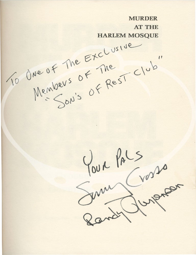 Murder at the Harlem Mosque
