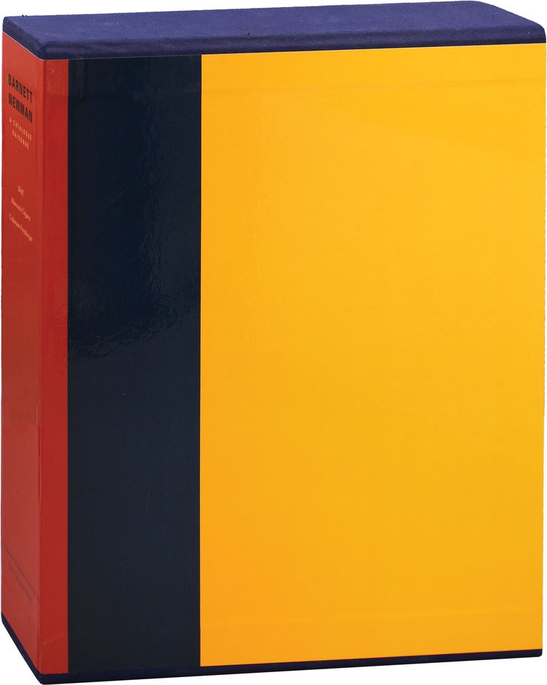 Book #153680] Barnett Newman: A Catalogue Raisonne (First Edition). Barnett Newman, Carol C....
