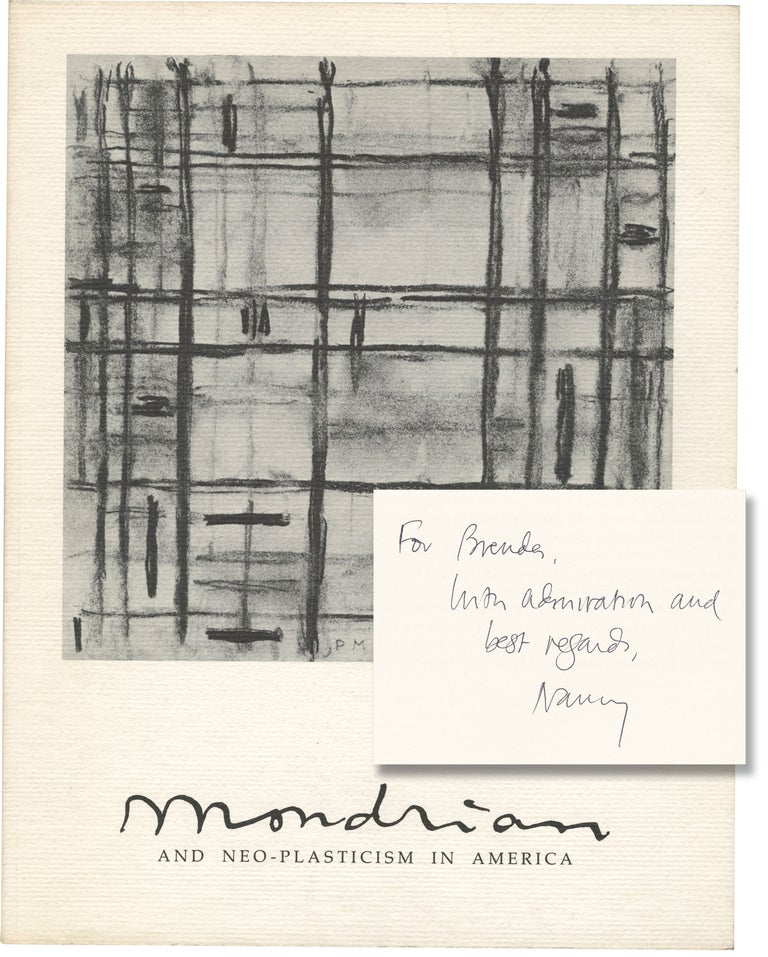 Book #153721] Mondrian and Neo-Plasticism in America [Inscribed First Edition]. Piet Mondrian,...
