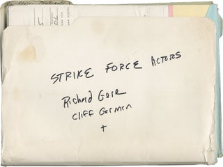 Book #153744] Strike Force (Archive of production material for the 1975 television movie). Cliff...