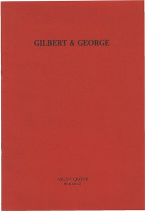 Book #153745] Gilbert and George: The 1988 Pictures (First Edition). Gilbert, George, texts