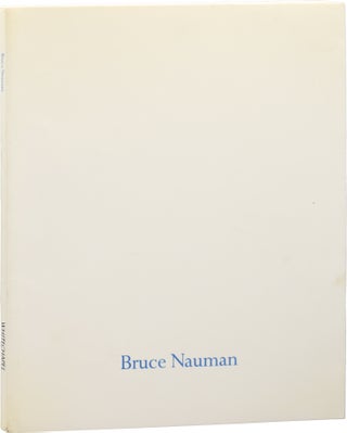 Book #153766] Bruce Nauman (First Edition). Bruce Nauman, Jean Christophe Ammann Joan Simon, essays