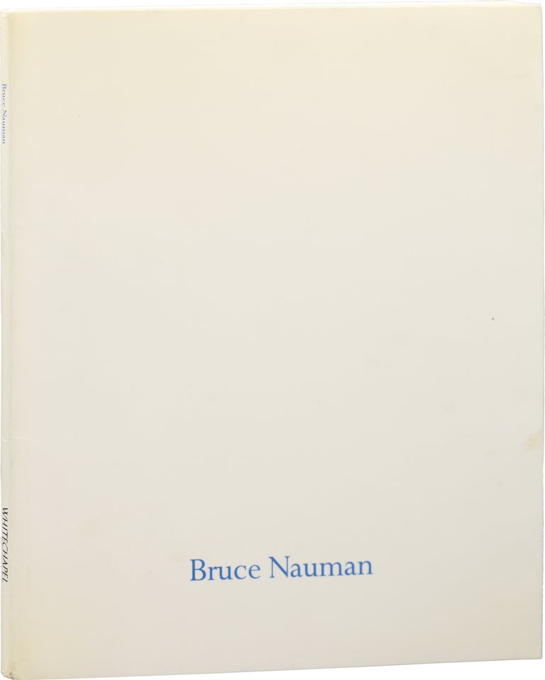 [Book #153766] Bruce Nauman. Bruce Nauman, Jean Christophe Ammann Joan Simon, essays.