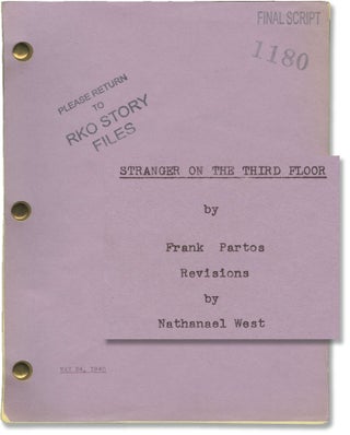 Book #153773] Stranger on the Third Floor (Original screenplay for the 1940 film noir). Film...