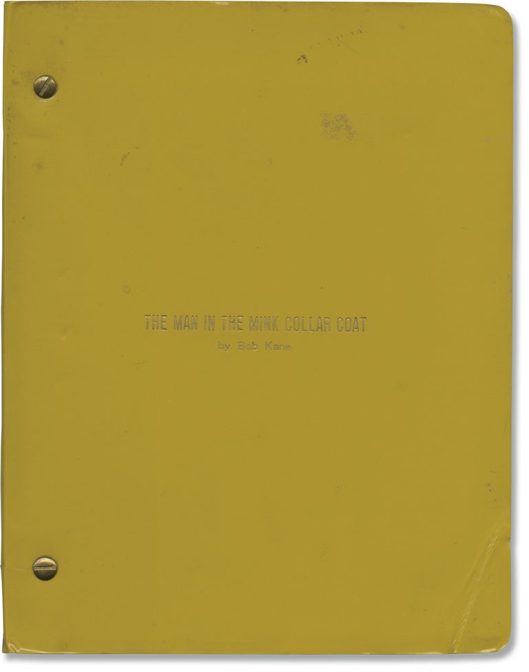 Book #153808] The Man in the Mink Collar Coat (Original treatment script for an unproduced film)....