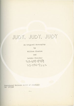 Judy, Judy, Judy