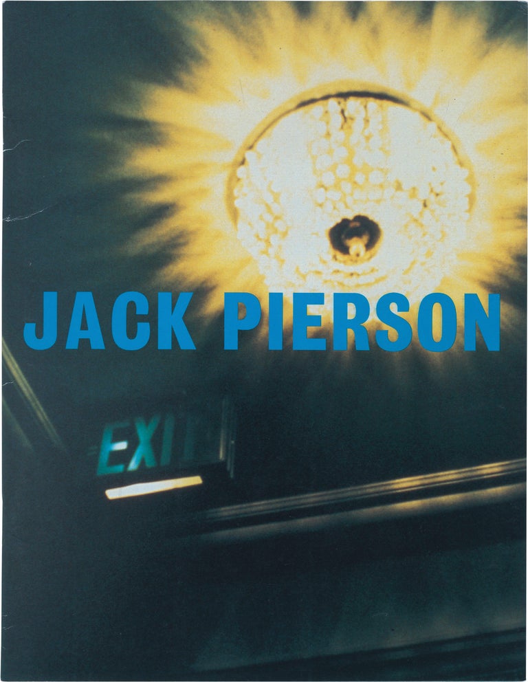 Book #153944] Jack Pierson: Traveling Show (First Edition). Jack Pierson, Dominic Molon, essay