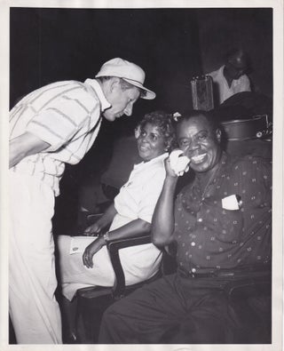 Book #153999] Five Pennies (Original photograph of Louis Armstrong, Lucille Wilson, and Danny...