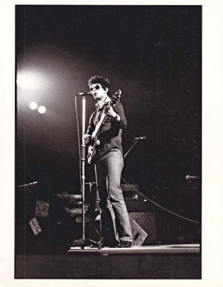 Book #154015] Original photograph of Lou Reed in performance, circa 1978. Lou Reed, Elaine...