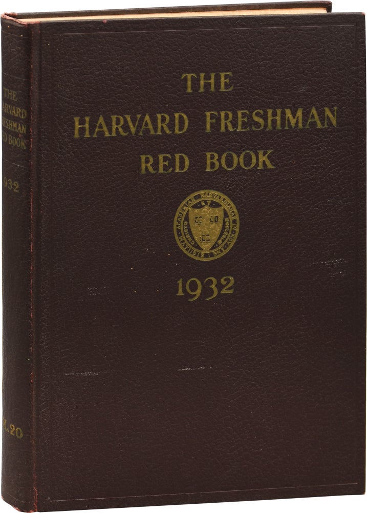[Book #154051] The Harvard Freshman Red Book: Class of 1932. James Agee.
