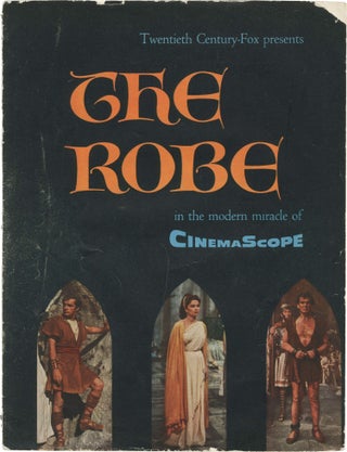 Book #154106] The Robe (Original program for the 1953 film). Henry Koster, Lloyd C. Douglas,...