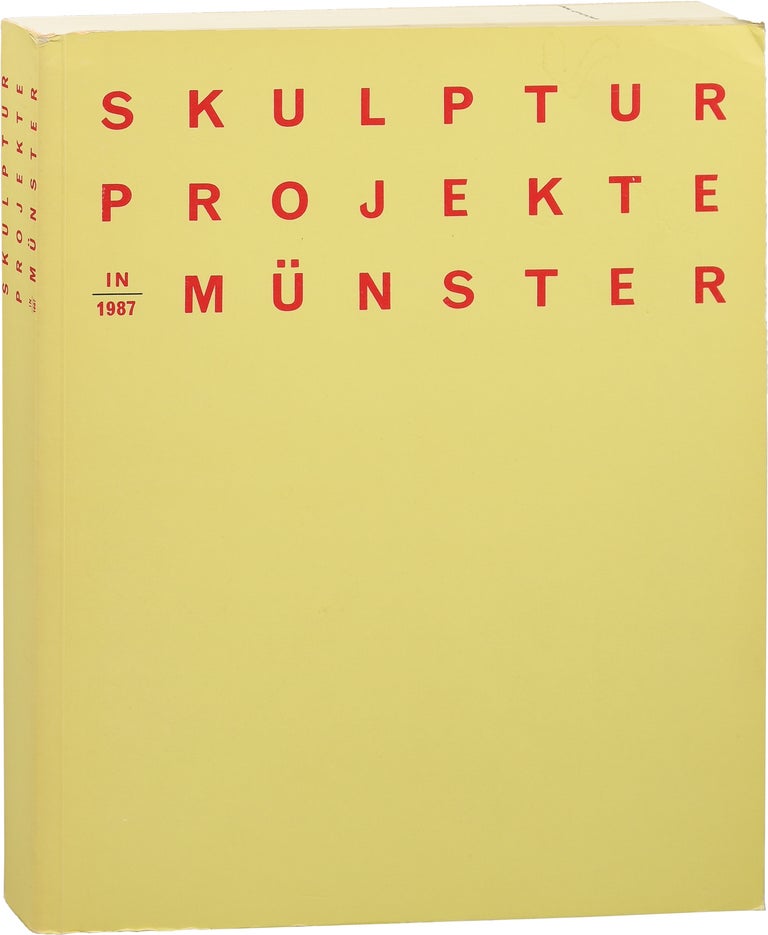 Book #154133] Skulptur Projeckte in Munster 1987 (First Edition). Kasper Konig Klaus Bussman