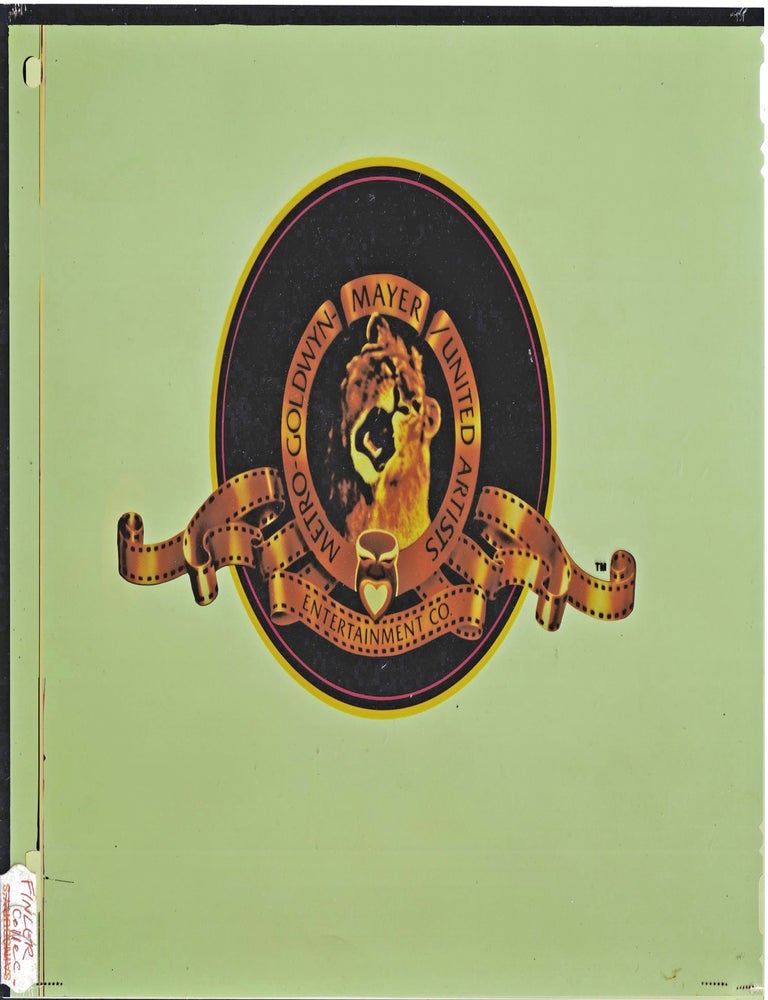 [Book #154257] Original large format color negative of the Metro-Goldwyn-Mayer lion mascot. Hollywood.