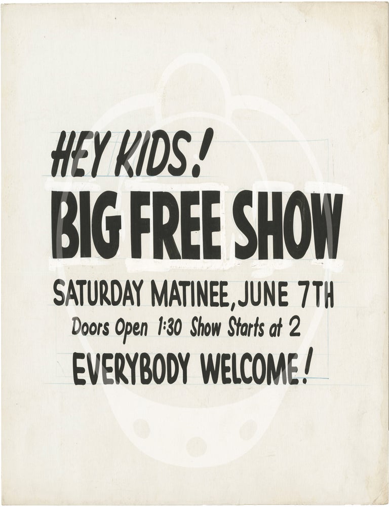 Archive of 89 original drive-in advertising placards