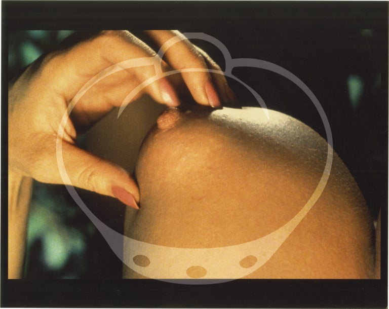 Archive of nine original oversize photographs, including two signed by Russ Meyer, from the director's personal collection