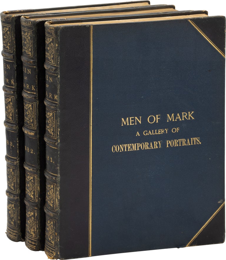 Men of Mark: A Gallery of Contemporary Portraits (Later printing, three volumes