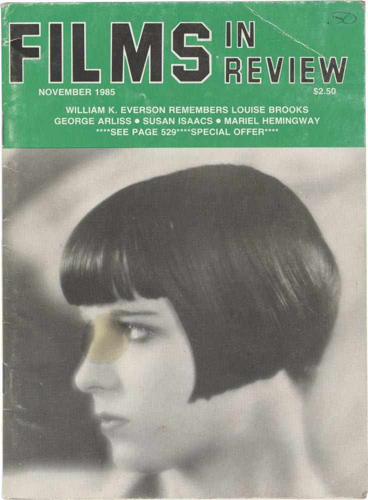 Book #154456] Films in Review, Vol. 36, No. 11, November 1985 (First Edition). Robin Little