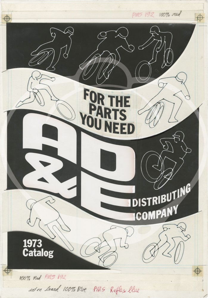 Archive of working material belonging to Delta Associates founder Lynn Wineland, including advertising art, production materials, and ephemera relating to motorcycling
