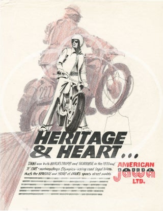 Archive of working material belonging to Delta Associates founder Lynn Wineland, including advertising art, production materials, and ephemera relating to motorcycling