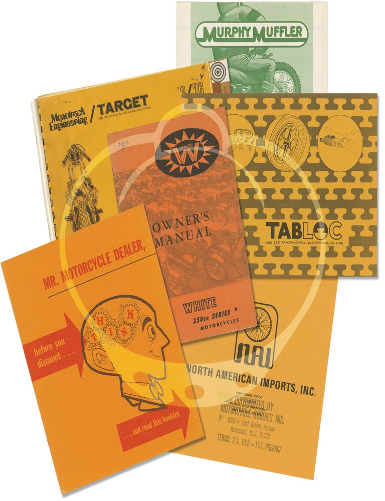 Archive of working material belonging to Delta Associates founder Lynn Wineland, including advertising art, production materials, and ephemera relating to motorcycling