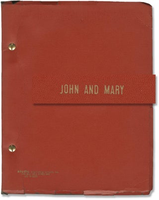 Book #154541] John and Mary (Original screenplay for the 1969 film). Peter Yates, Mervyn Jones,...