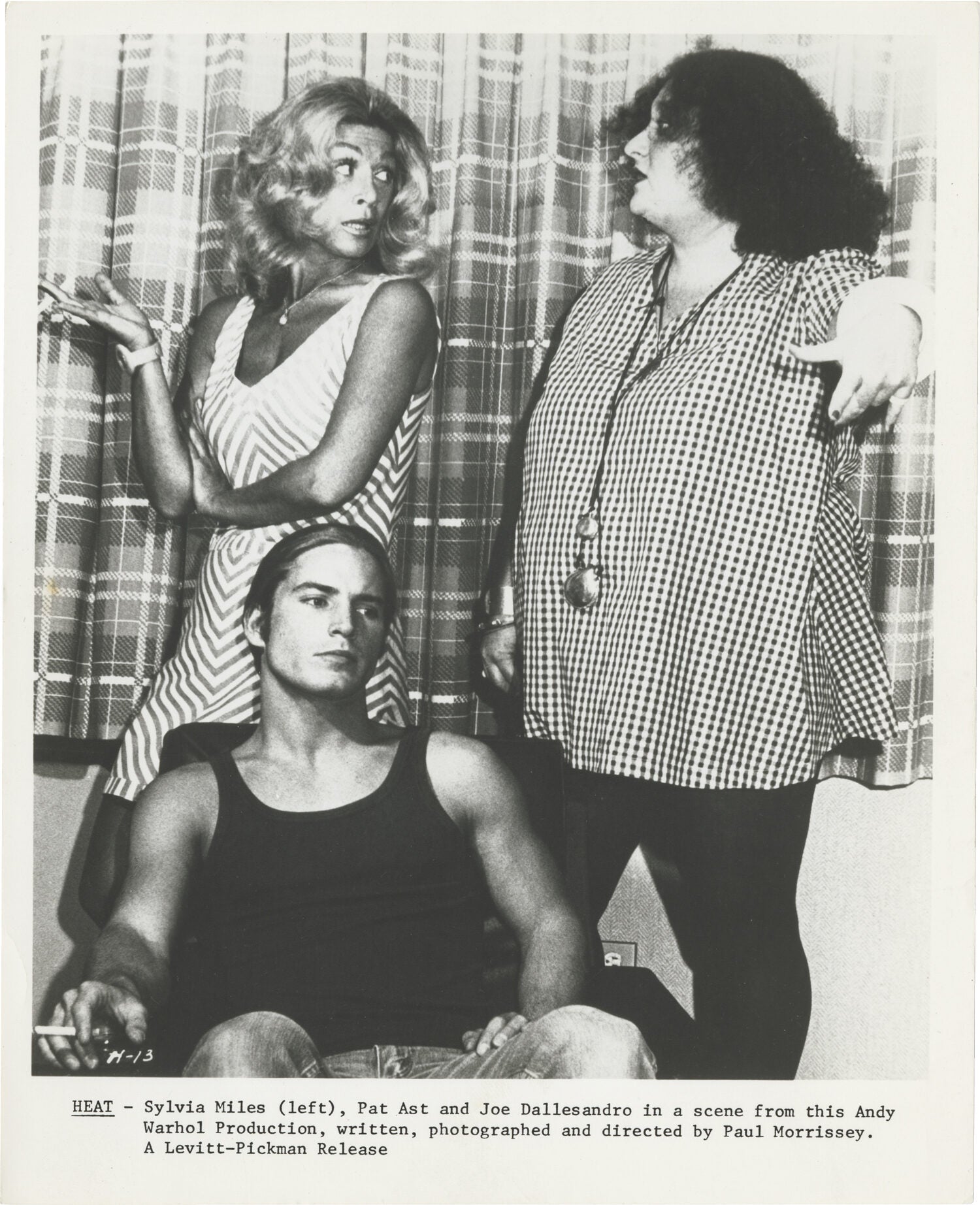 Heat | Paul Morrissey, John Hallowell, Sylvia Miles Joe Dallessandro