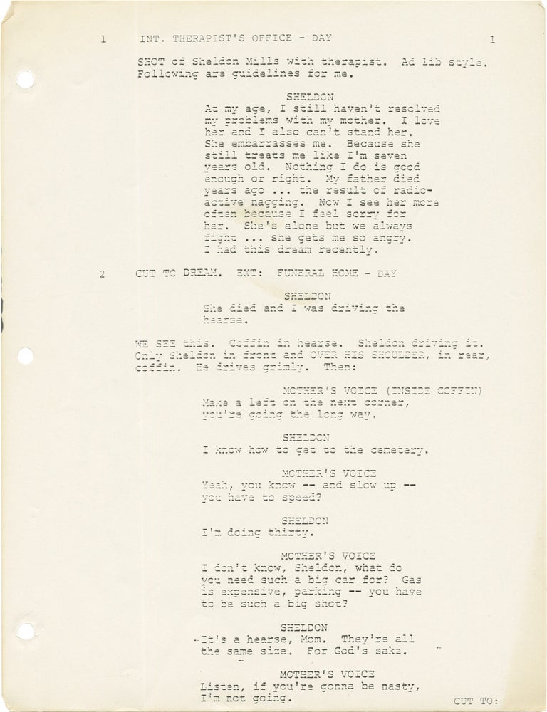 New York Stories: Oedipus Wrecks