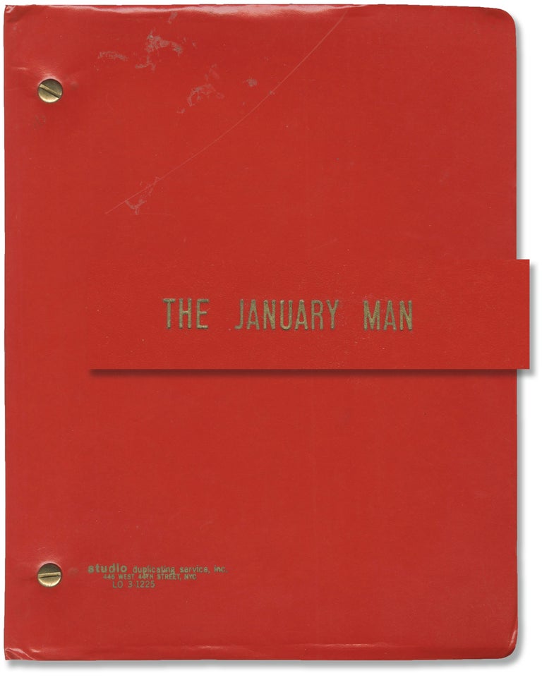 [Book #154599] The January Man. John Patrick Shanley, Pat O'Connor, Susan Sarandon Kevin Kline, Mary Elizabeth Mastrantonio, screenwriter, director, starring.