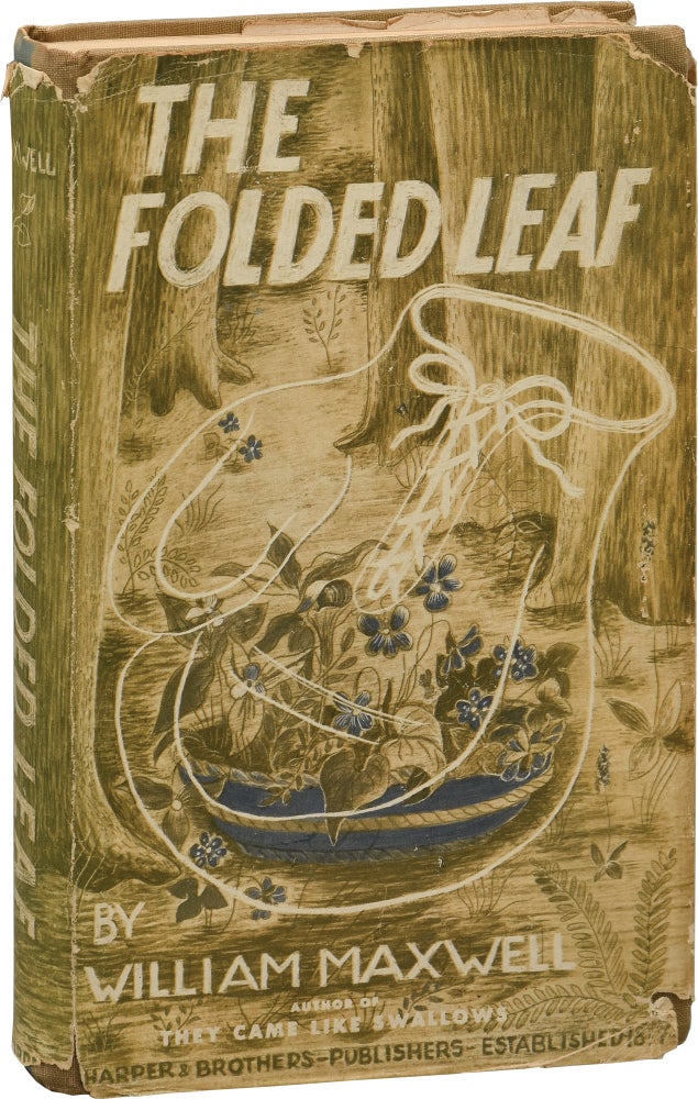 Book #154705] The Folded Leaf (First Edition). William Maxwell
