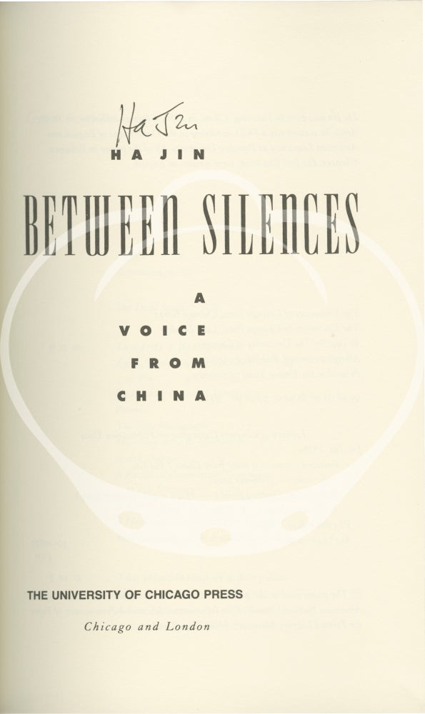 Between Silences: A Voice from China