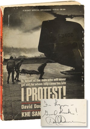 Book #154739] I Protest! (First Edition, inscribed by the author in the year of publication)....