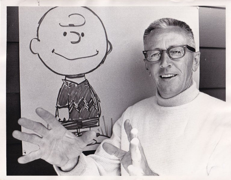 Book #154834] Original photograph of Charles M. Schulz, 1967. Charles M. Schulz, subject