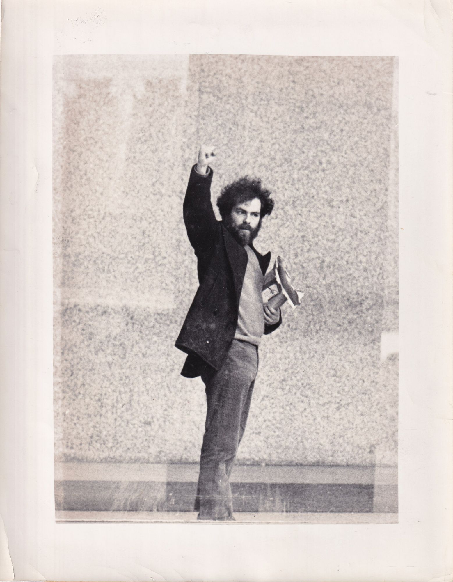 Jerry Rueb Original photograph of Jerry Rubin, 1970 | Jerry Rubin, subject