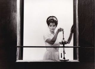 Book #154853] 8 1/2 [Otto e mezzo] (Original photograph of Claudia Cardinale from the 1963 film)....
