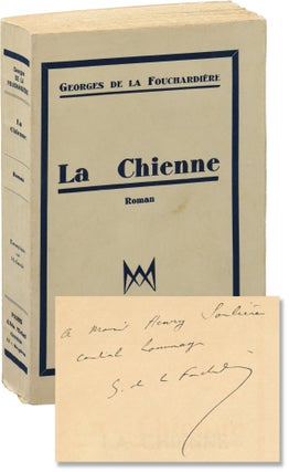 Book #154869] La Chienne (First French Edition, large paper issue, inscribed by the author)....