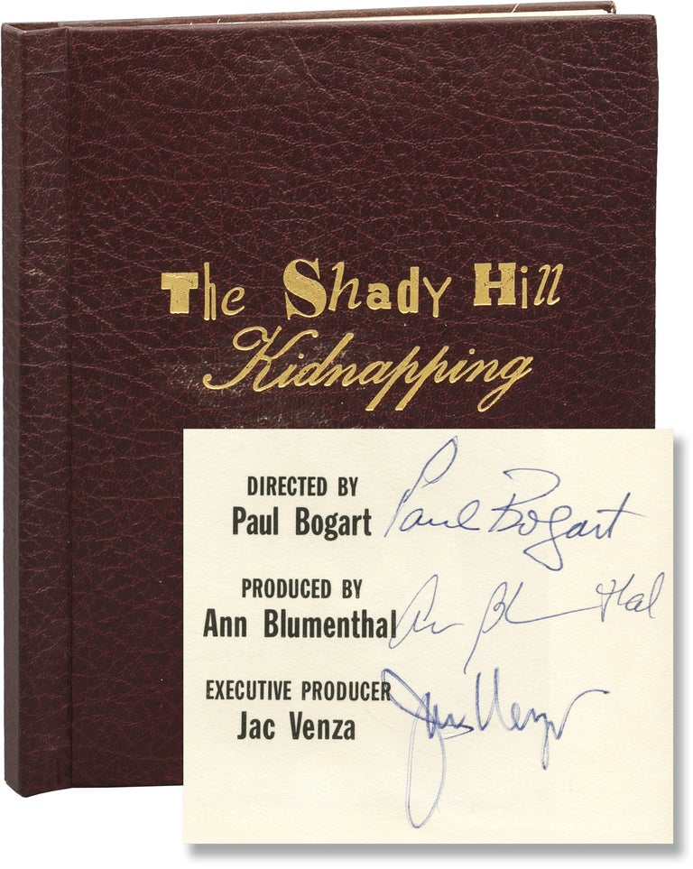 [Book #154871] American Playhouse: The Shady Hill Kidnapping. John Cheever, Paul Bogart, Paul Dooley Polly Holliday, screenwriter, director, starring.