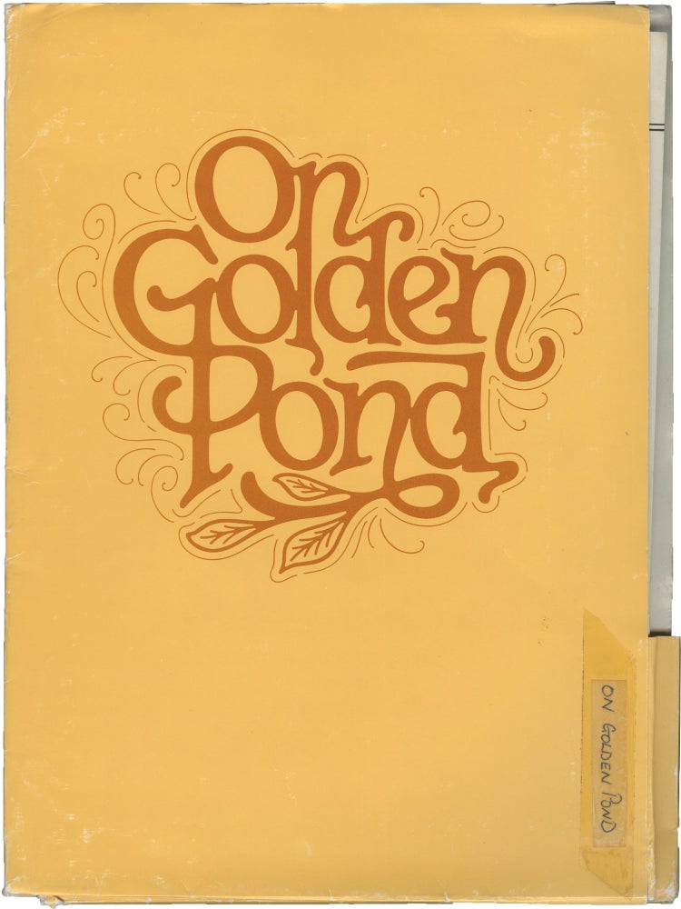[Book #154879] On Golden Pond. Mark Rydel, Ernest Thompson, Henry Fonda Katharine Hepburn, Dabney Coleman, Jane Fonda, director, screenwriter play, starring.